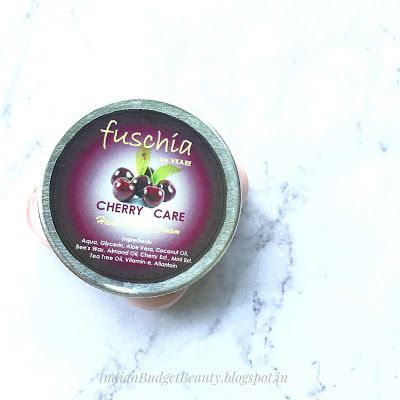 Fuschia by Vkare Cherry Care Hand & Nail Cream Review