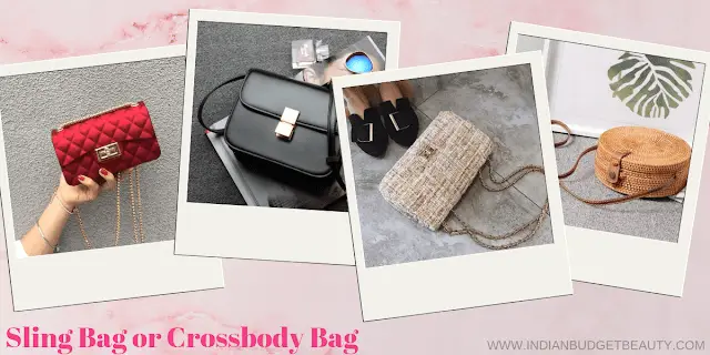 sling bag or crossbody bag