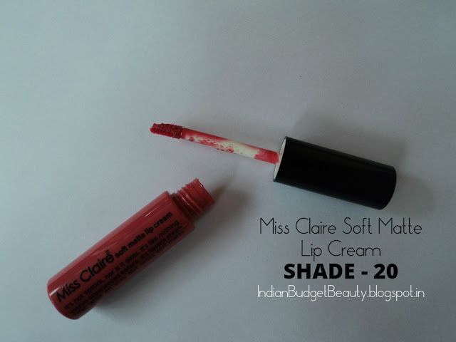 Miss Claire Soft Matte Lip Cream 20 Review