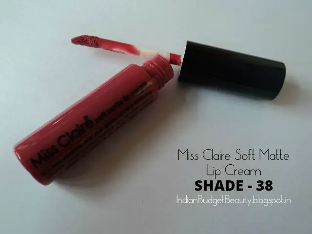 Miss Claire Soft Matte Lip Cream  38 packaging