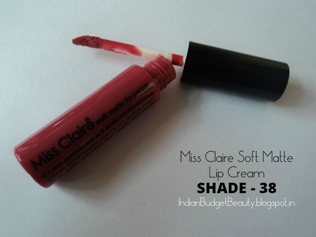 Miss Claire Soft Matte Lip Cream 38 Review