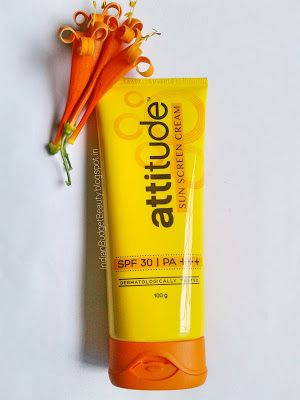 amway attitude sun screen cream review