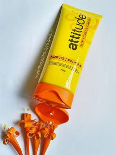 amway attitude sun screen cream