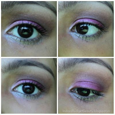 MUA Glamour Night Eyeshadow Palette eye look 2