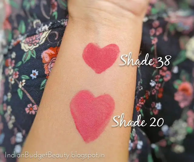 miss claire soft matte lip cream swatches 38, 20