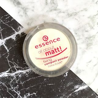 essence all about matt fixing compact powder review