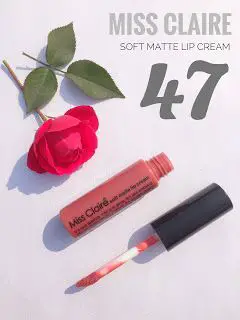Miss Claire Soft Matte Lip Cream 42 Review 
