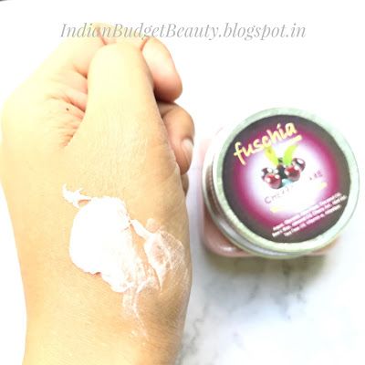 Fuschia by Vkare Cherry Care Hand & Nail Cream Review