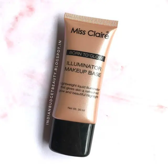 Miss Claire Born To Glow Illuminator Makeup Base review