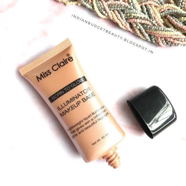 Miss Claire Born To Glow Illuminator Makeup Base review