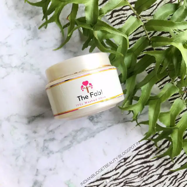 The Fab 100x Washed Ghee Moisturizer Review