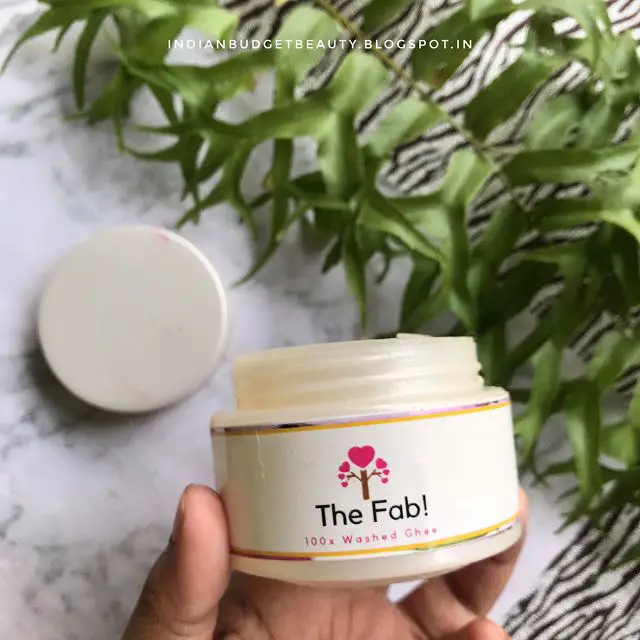 The Fab 100x Washed Ghee Moisturizer Review