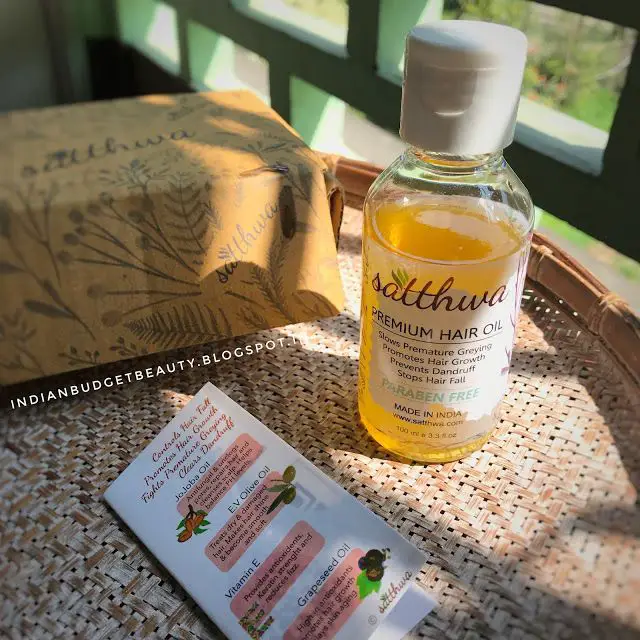 satthwa premium hair oil review