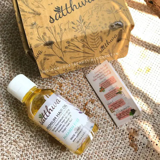 satthwa premium hair oil review