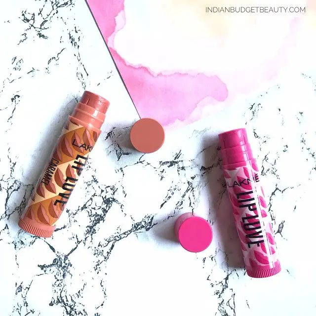 Lakme Lip Love Chapstick shades