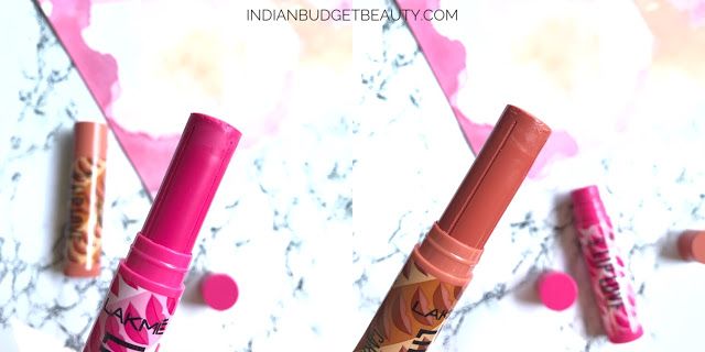 Lakme Lip Love Chapstick Strawberry, caramel