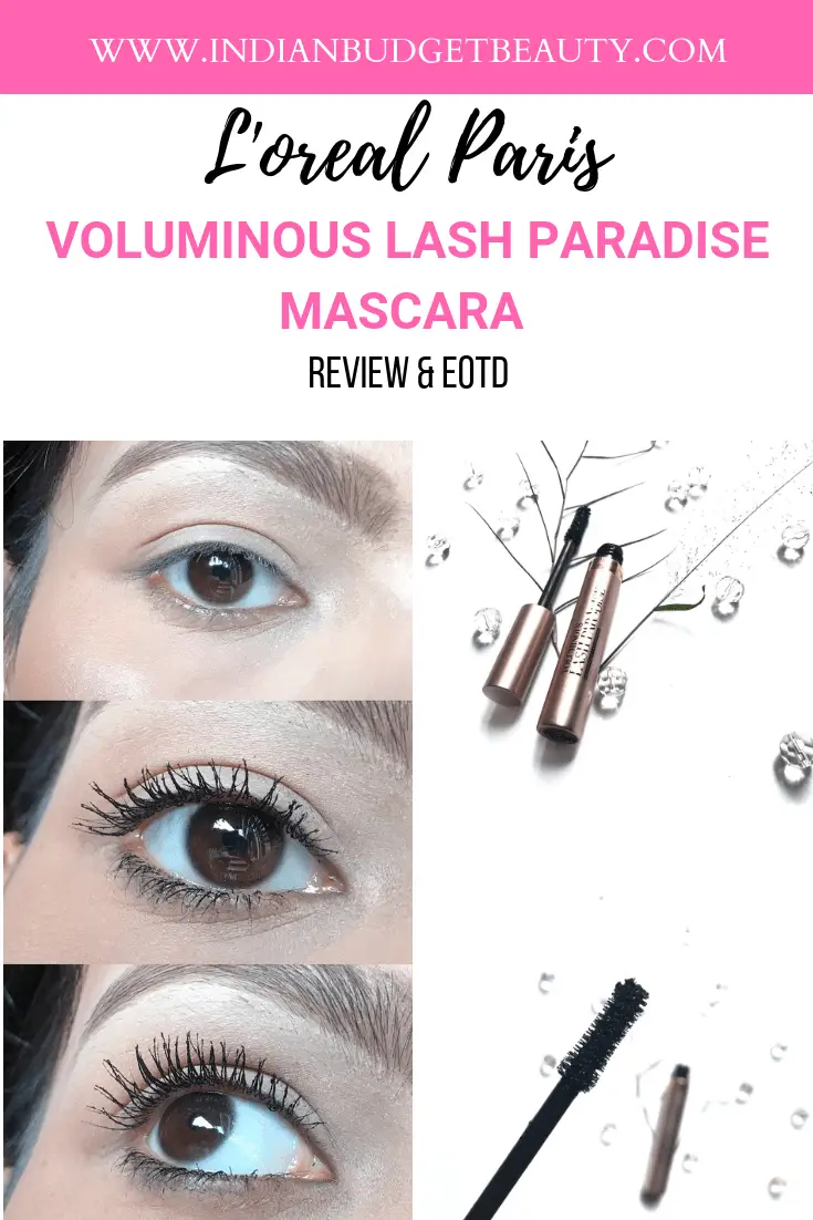 loreal voluminous lash paradise mascara review