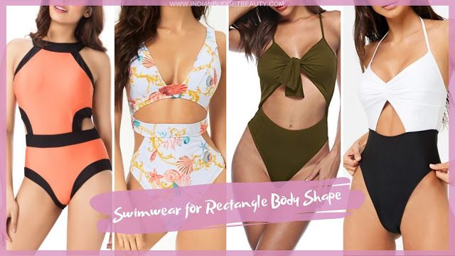 swimwear for rectangle body type