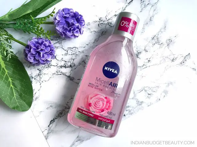 nivea skin breathe micellar rose water review