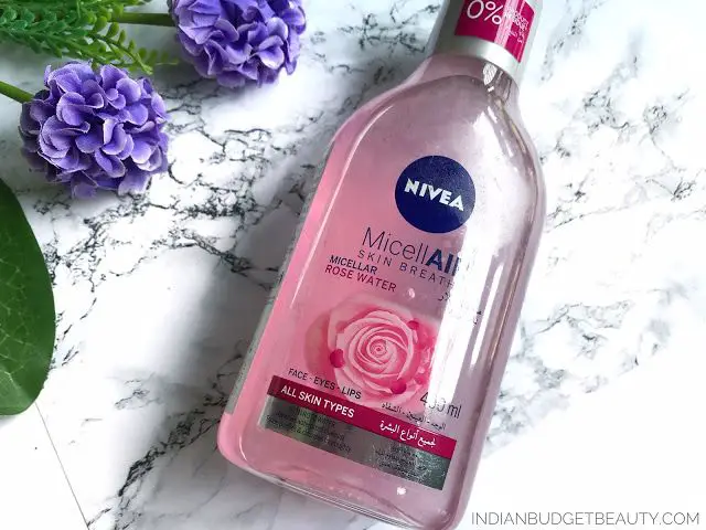 rose water makeup remover