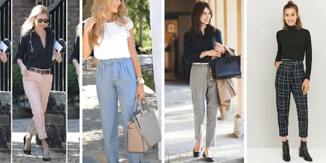 how to style formal pants