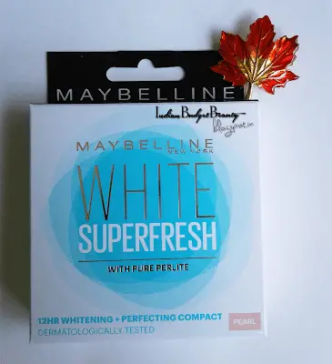 Maybelline New York White Super Fresh Compact Review Pearl