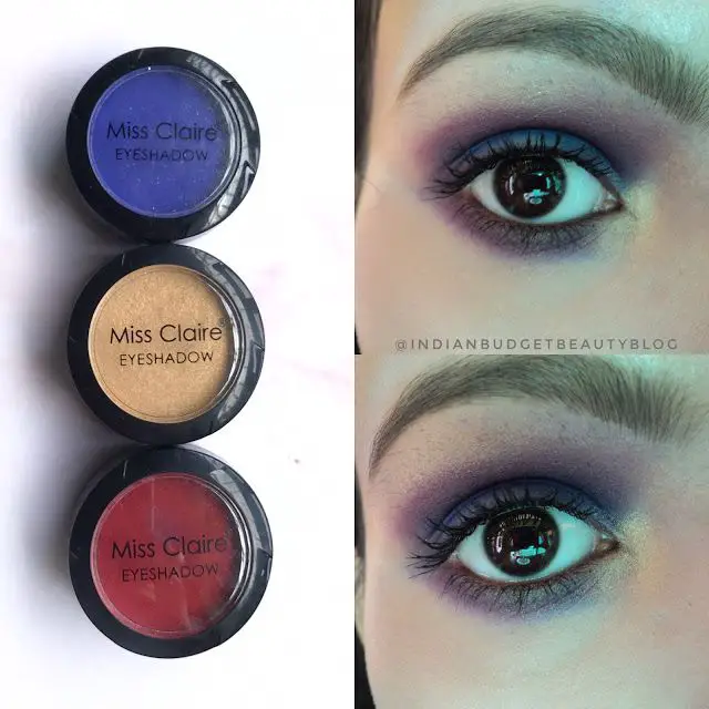 miss claire eyeshadow review