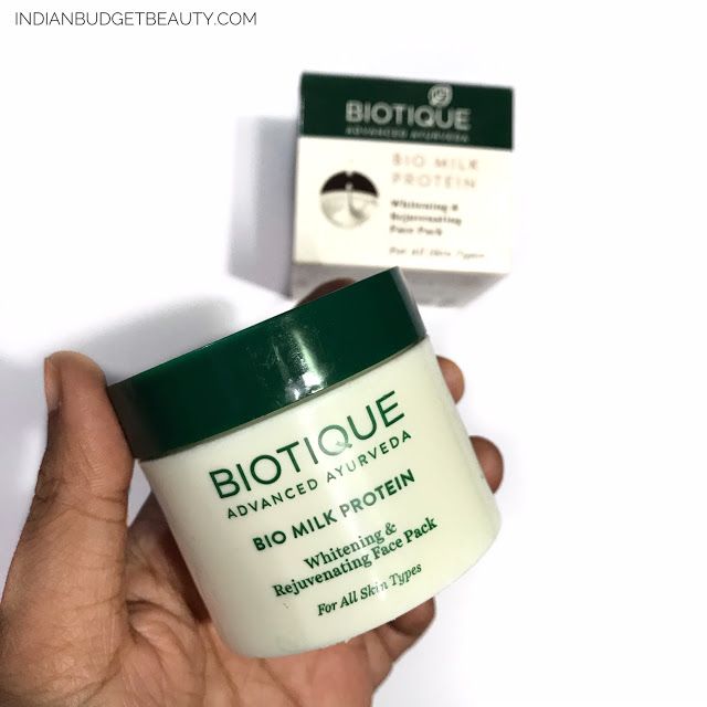 biotique bio milk protein face pack review