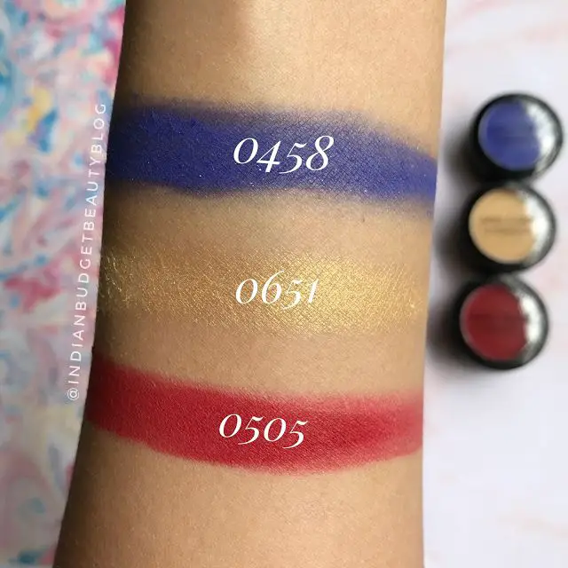 miss claire single eyeshadow swatches