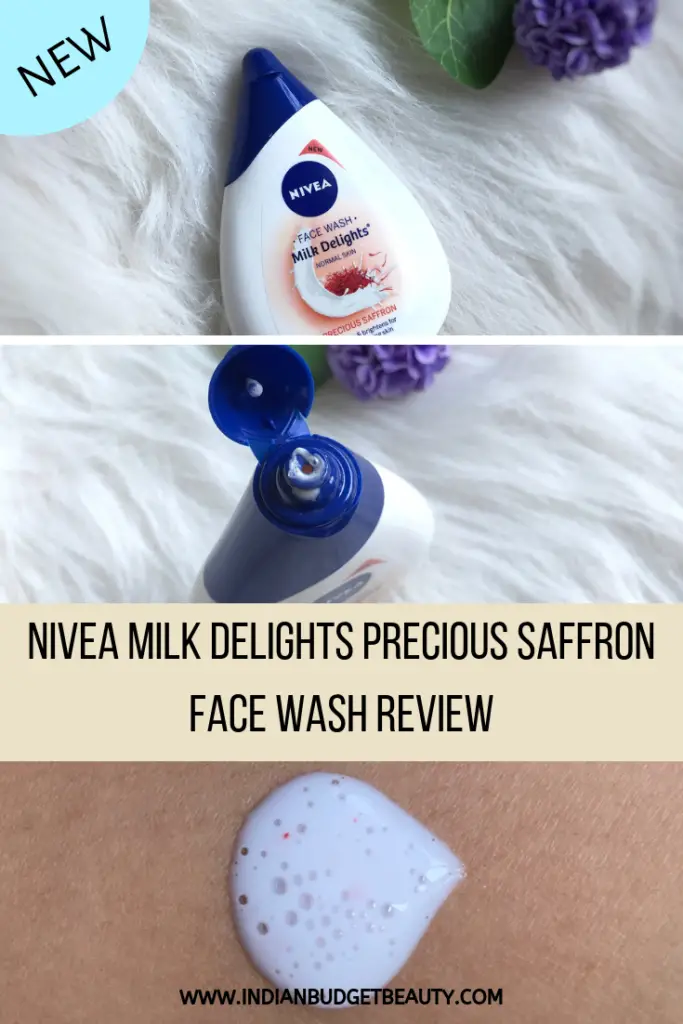 Nivea Milk Delight Saffron Face Wash Review