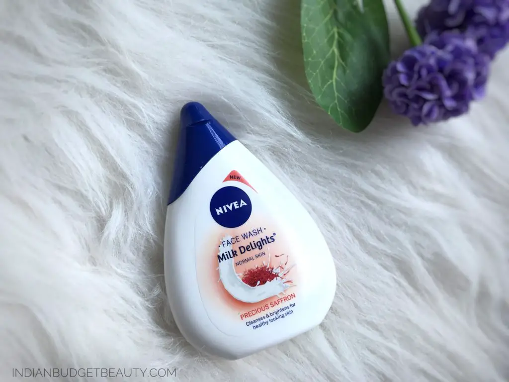 Nivea Milk Delight Saffron Face Wash Review