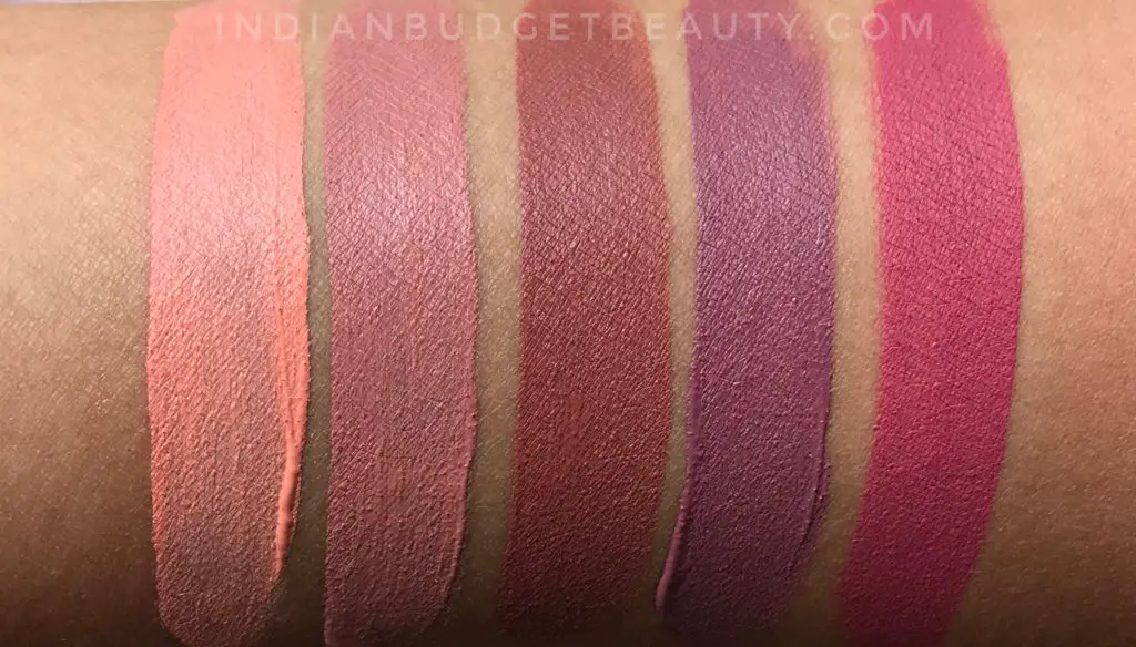 gerard cosmetics hydra matte liquid lipstick swatches review