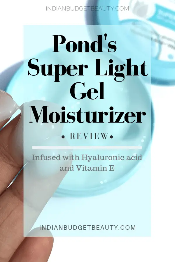 ponds super light moisturizer review