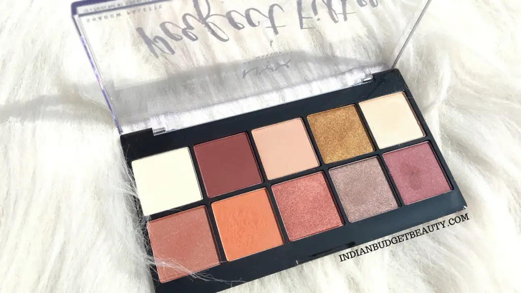 nyx perfect filter eyeshadow palette review