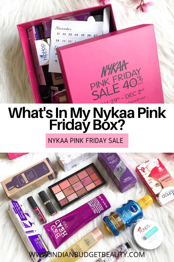 nykaa pink friday sale box PIN