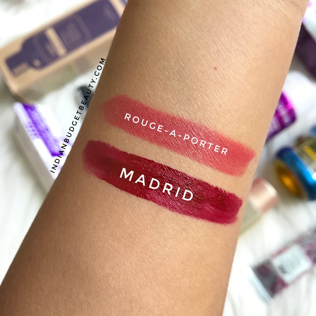 nyx smlc madrid loreal rouge a porter swatch