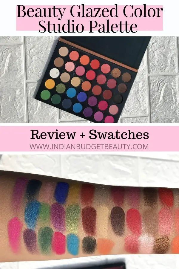 Beauty Glazed Color Studio Palette Review | Is It Worth It? | Indian ...