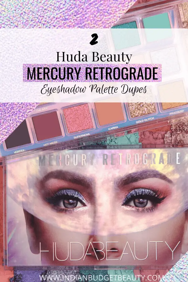 Huda Beauty Mercury Retrograde dupe
