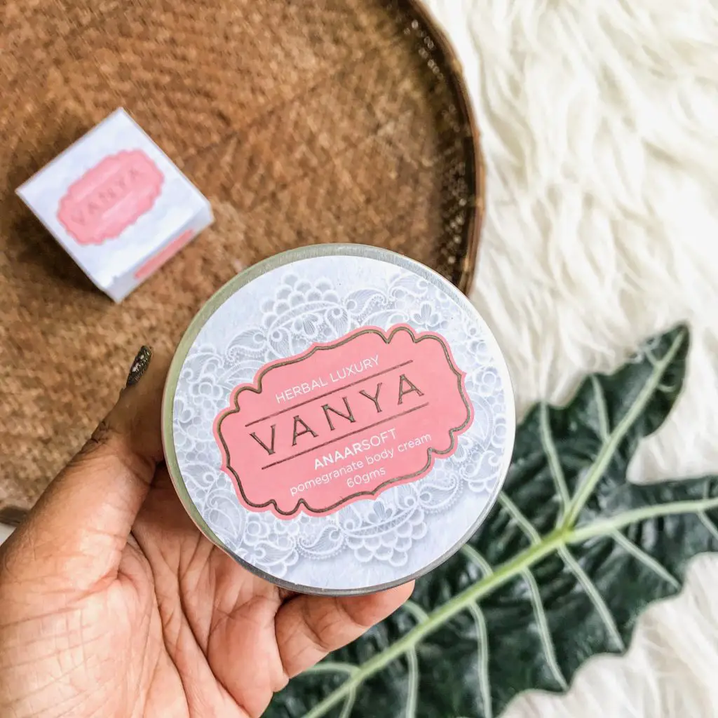 Vanya Herbals Anaarsoft Pomegranate Body Cream review