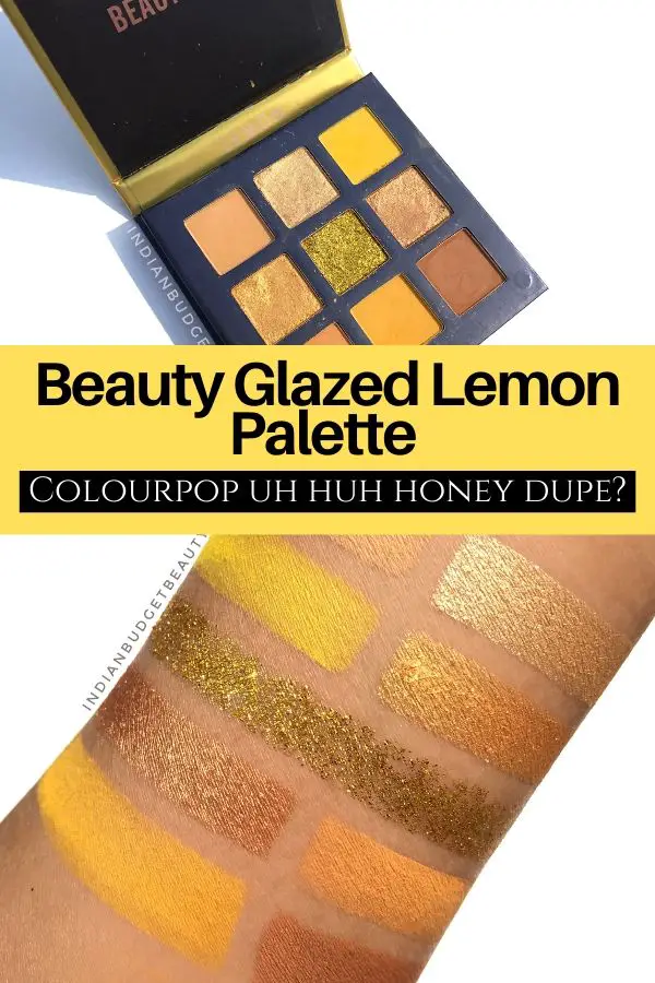 Beauty Glazed Lemon Palette