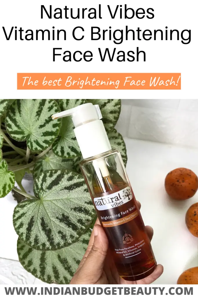 Natural Vibes Vitamin C Brightening Face Wash