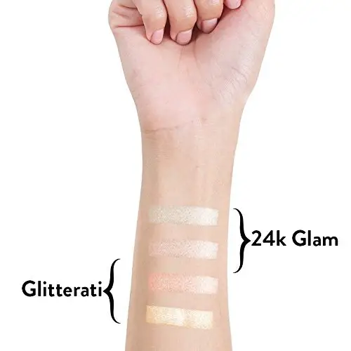 Nykaa Glow Getter Highlighting Illuminating Duo Palette swatches