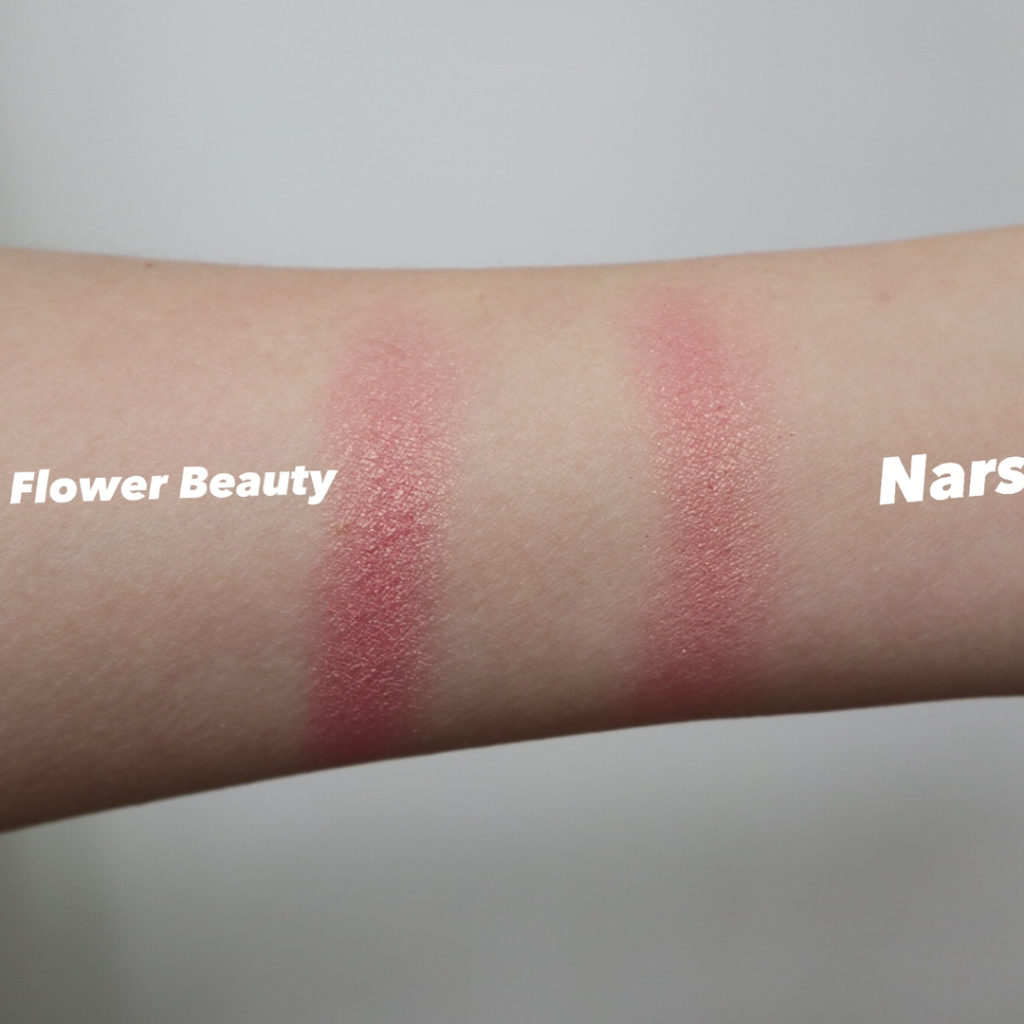 flower beauty warm hibiscus nars orgasm dupe