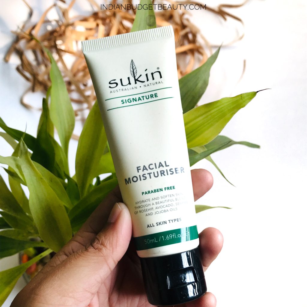 sukin signature facial moisturiser