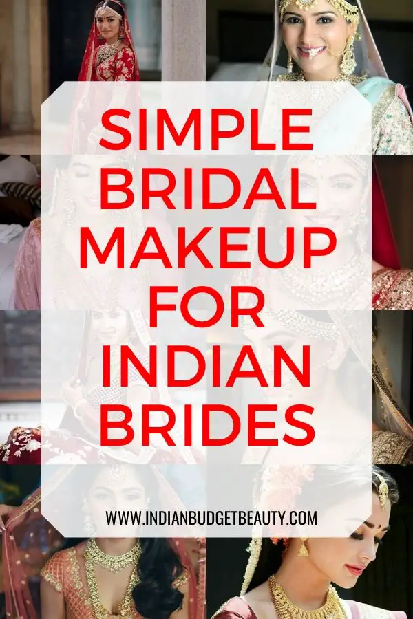 Simple Bridal Makeup for Indian Brides