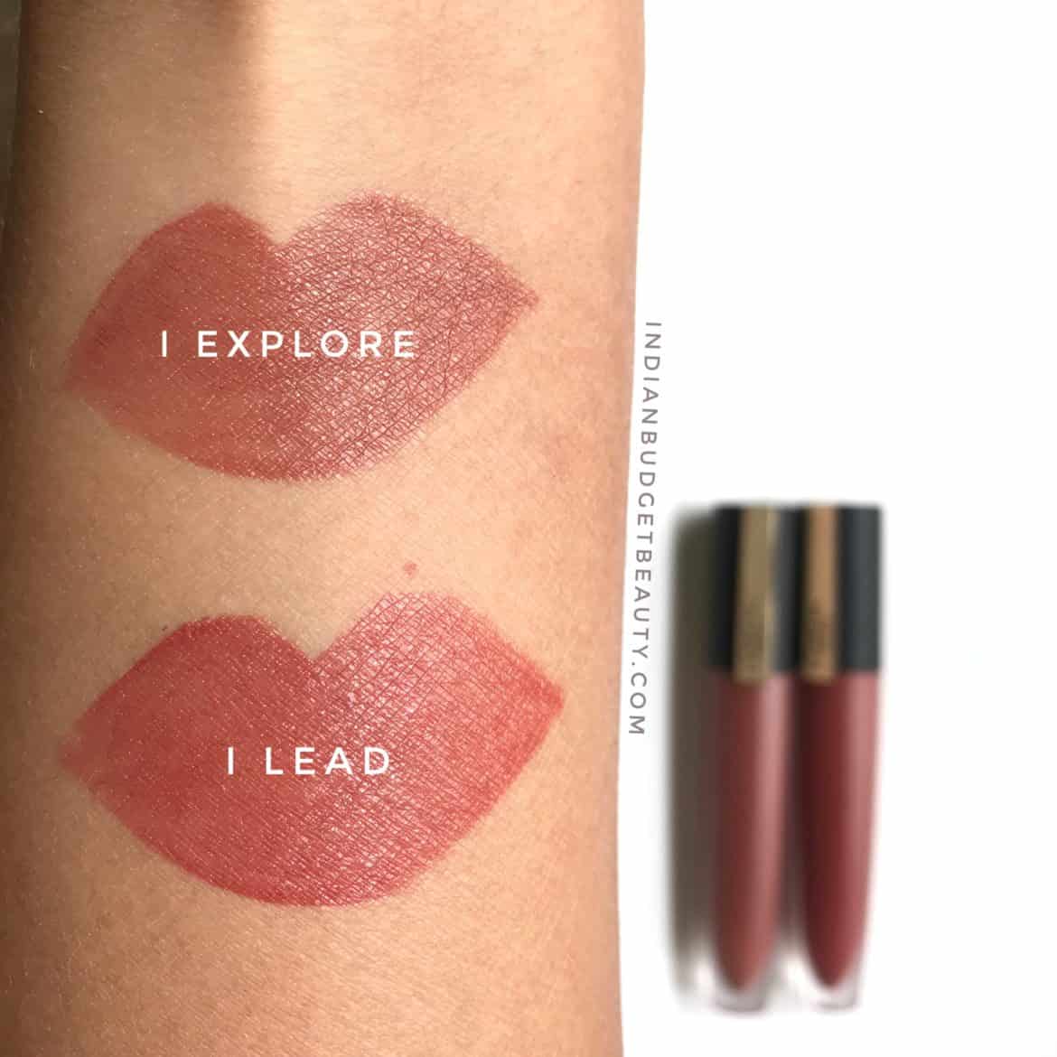 l'oreal rouge signature swatches