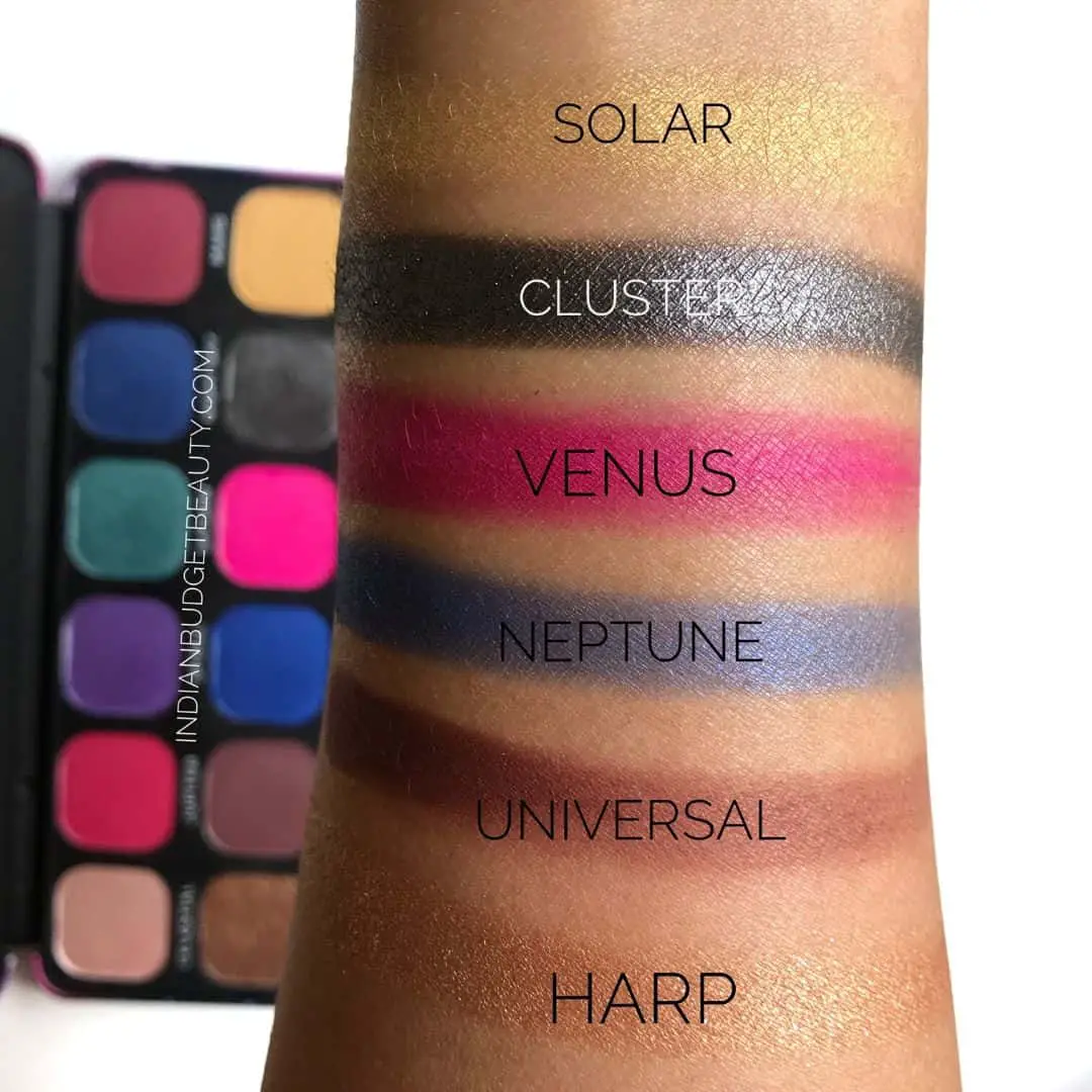 revolution forever flawless constellation palette swatches