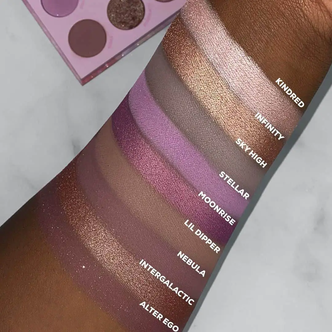 Colourpop All Things Equinox Eyeshadow Palette Swatches