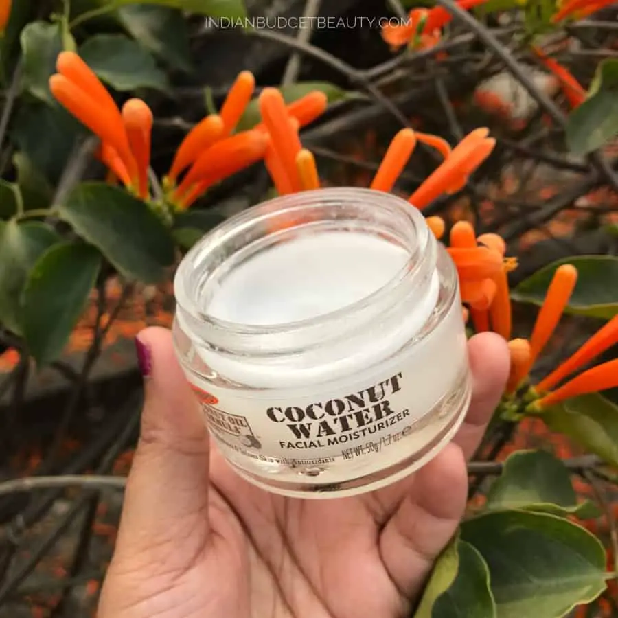 palmer's coconut water facial moisturizer review