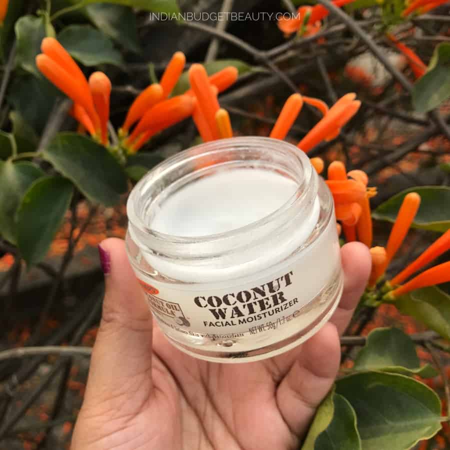 palmer's coconut water facial moisturizer review